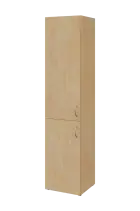 NN 5 - 42D skříň vysoká, 2-dveřová, levá, 1800x400x400, bříza světlá